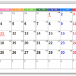 2027年(令和9年)カレンダー 月曜始まり 六曜(大安・仏滅)表示 無料Excelテンプレート
